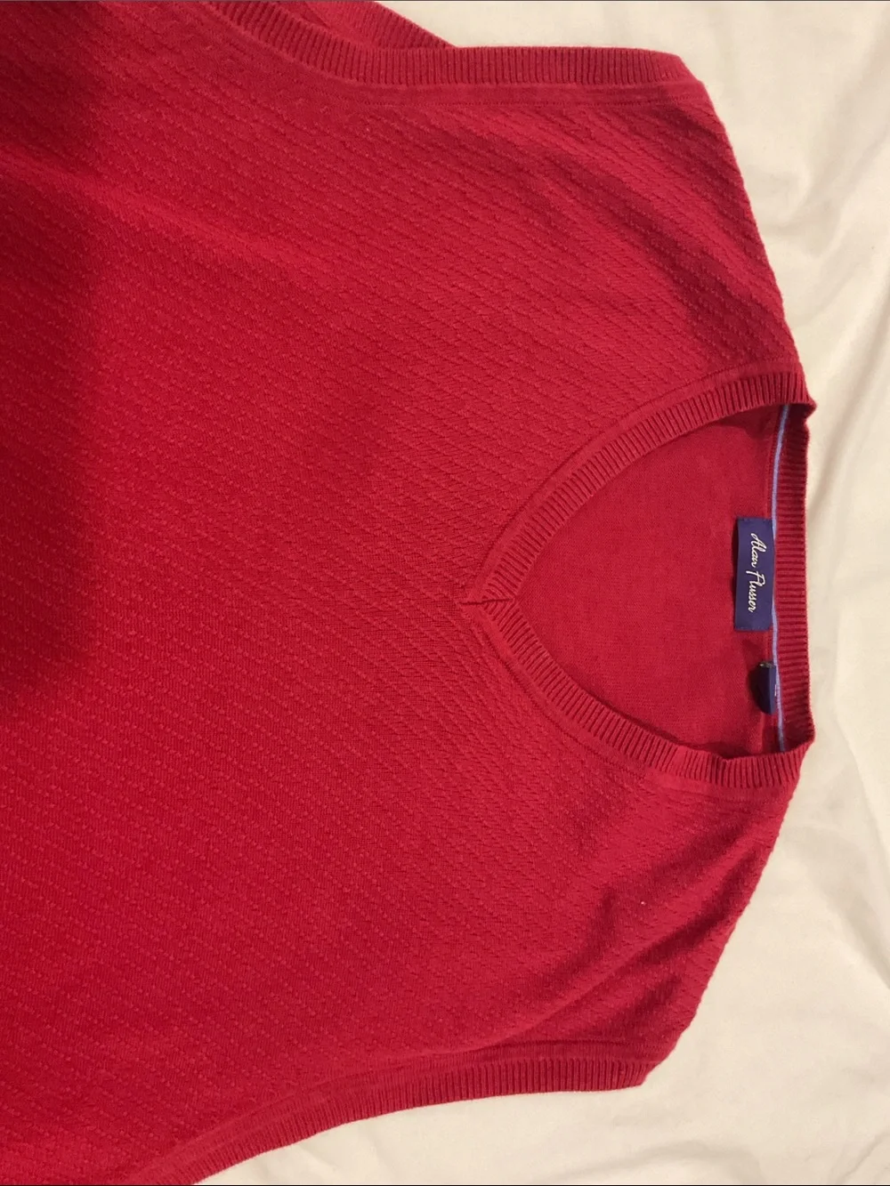 Alan Flusser classic red
