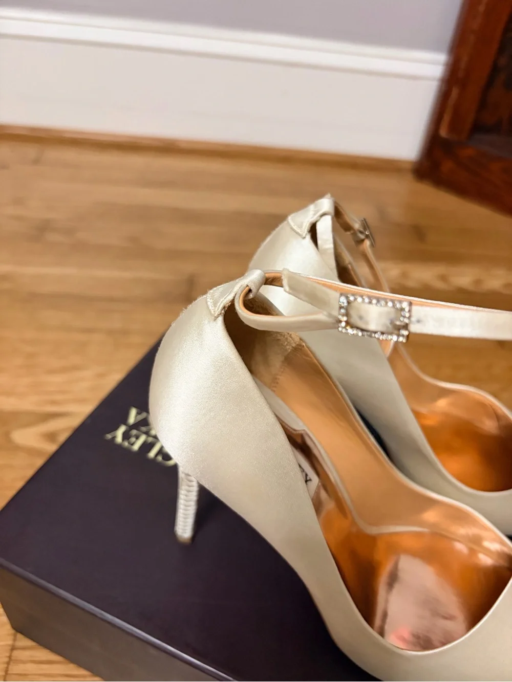 Badgley Mischka sleek pointed