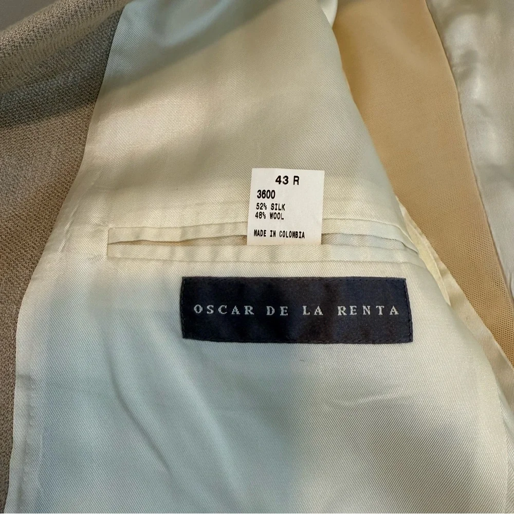 Oscar de la Renta below comment