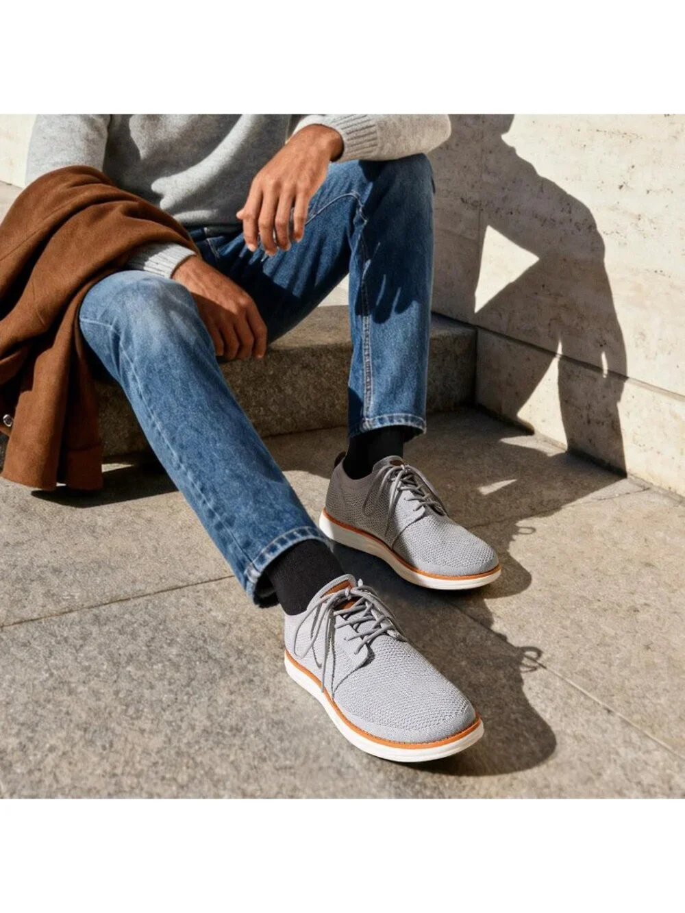 N/A knitted upper