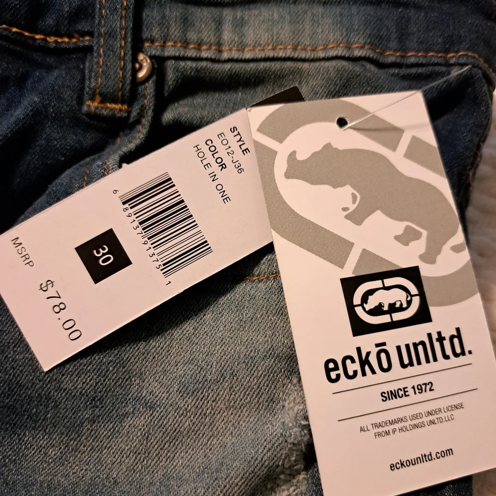 Mens Ecko Unlimited Skinny Jeans Size 30