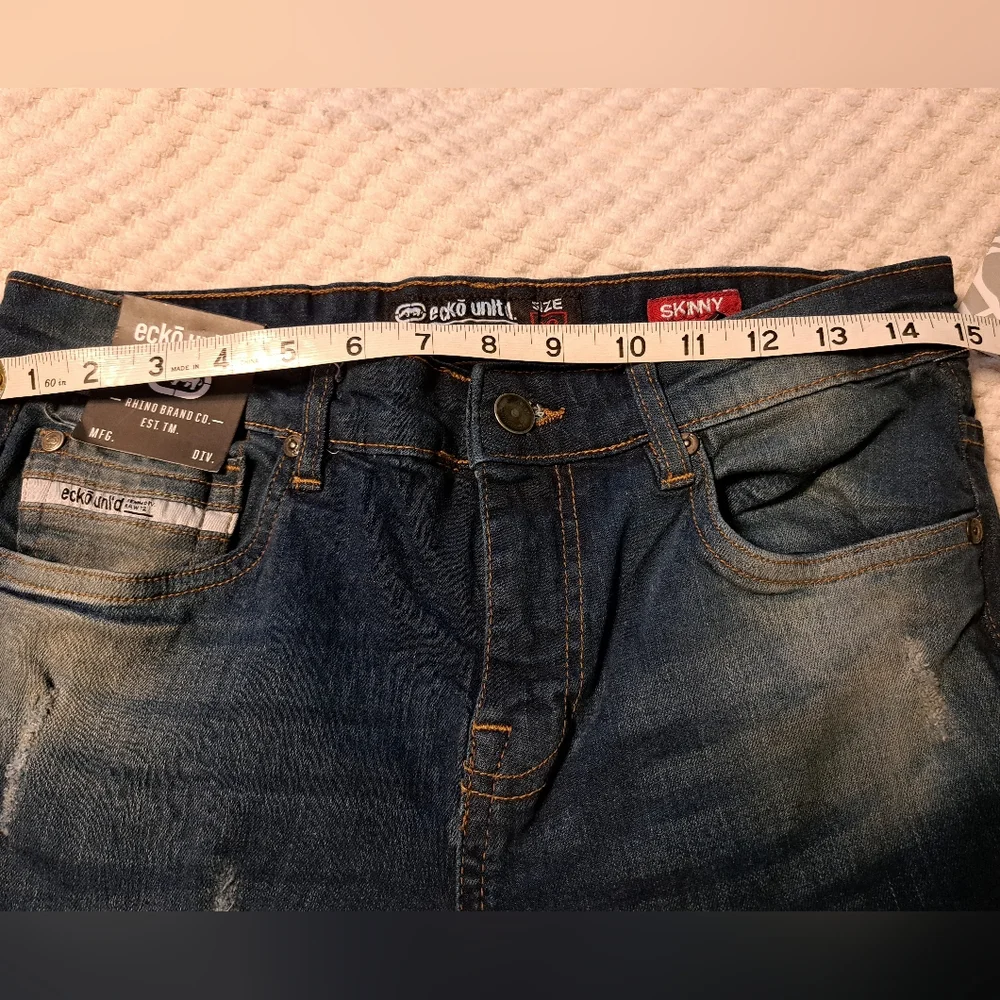 Mens Ecko Unlimited Skinny Jeans Size 30