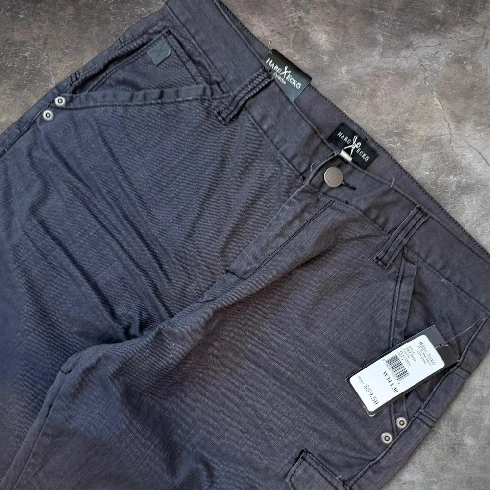 Marc & Ecko Grey Straight Fit Jeans Men's Size 34x30 Skater Grunge Y2K VTG