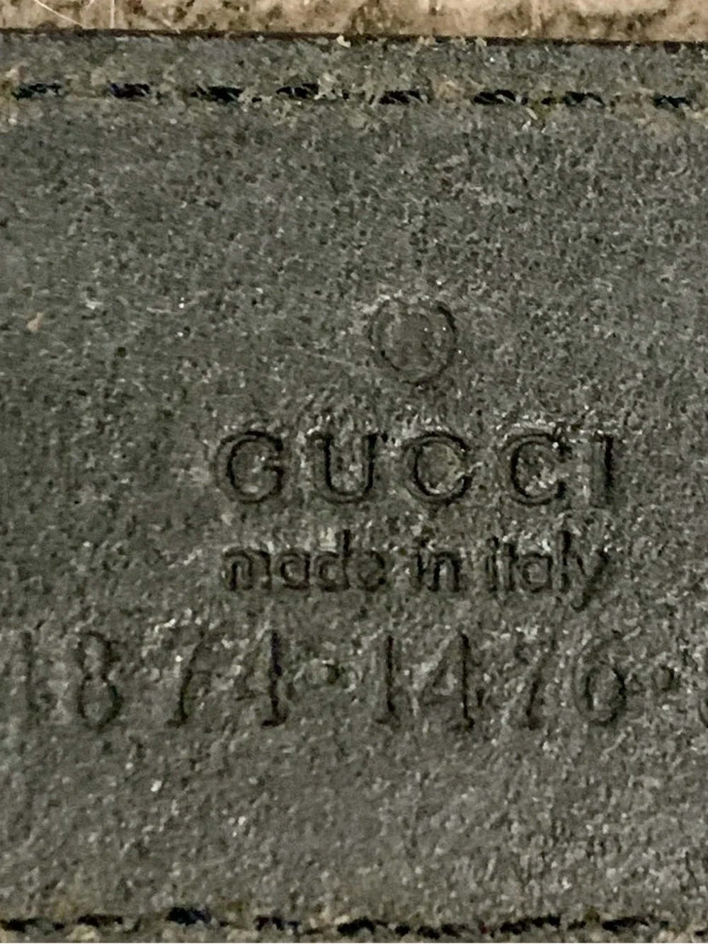 Gucci classic belt