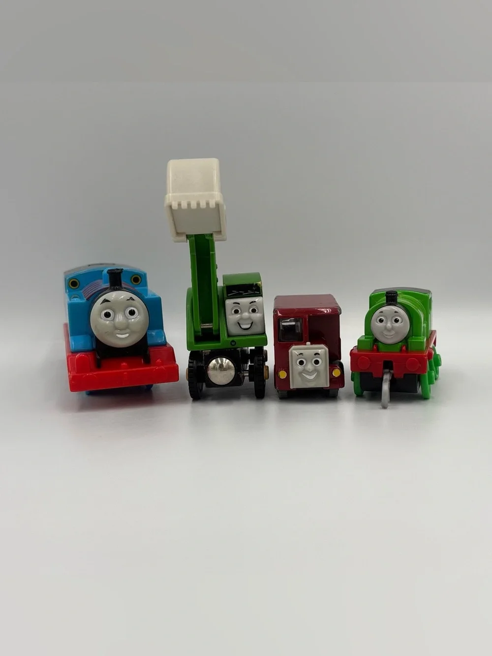 RARE Y2K Thomas & Friends Motorized Thomas Alfie Bertie Bus Percy Train Toy Lot