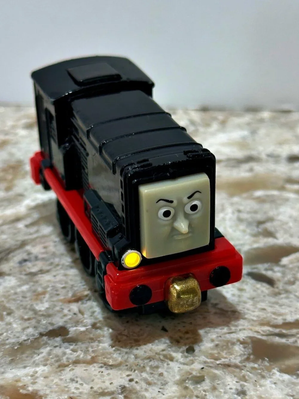 Thomas & Friends Devious Diesel 2008 Take Along LC Diecast Light Works NO SOUND