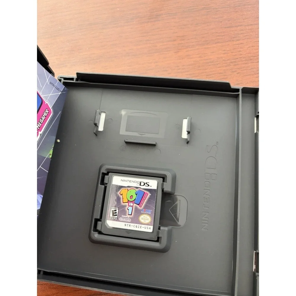 Nintendo DS 101-in-1 Explosive Megamix Video Game CIB Tested NDS ATLUS