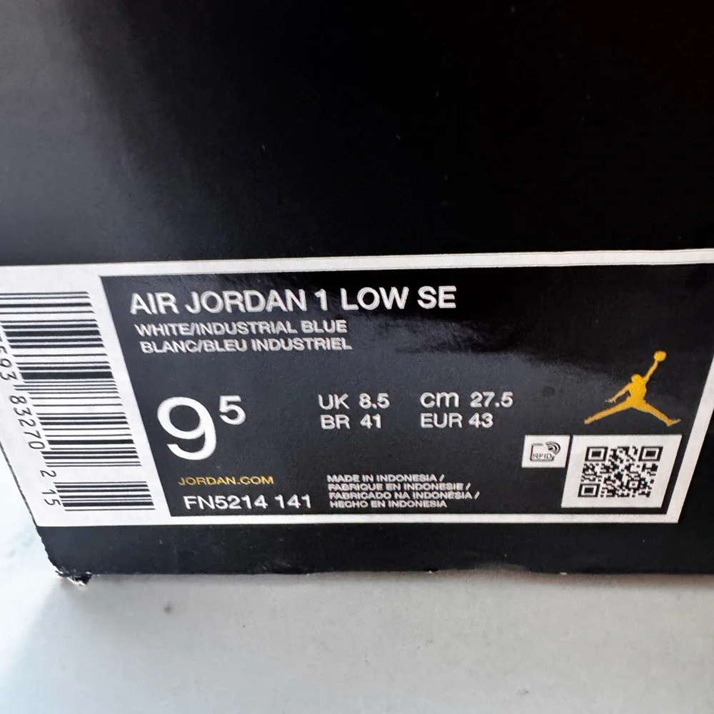 Air Jordan 9.5 youth shoes.