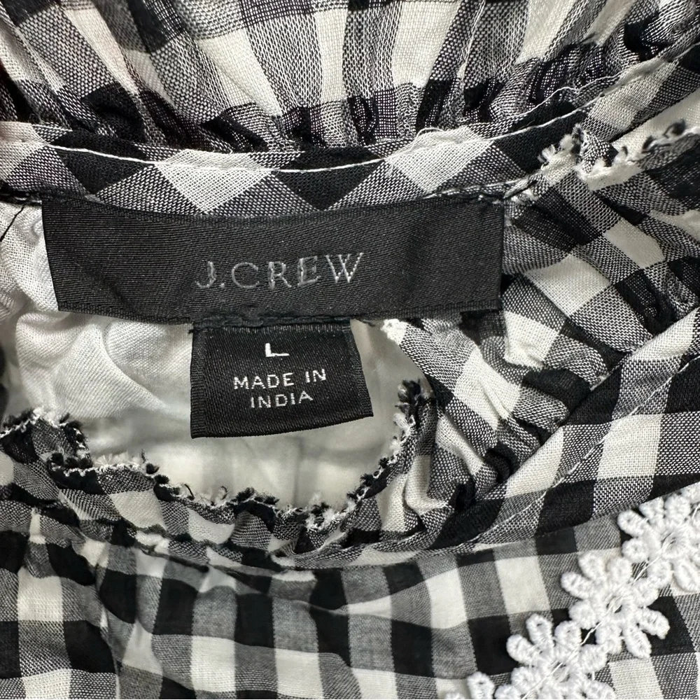 J. Crew classic gingham