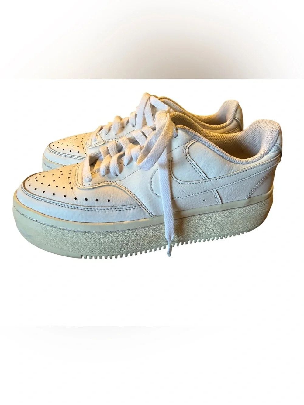Nike pairs perforated