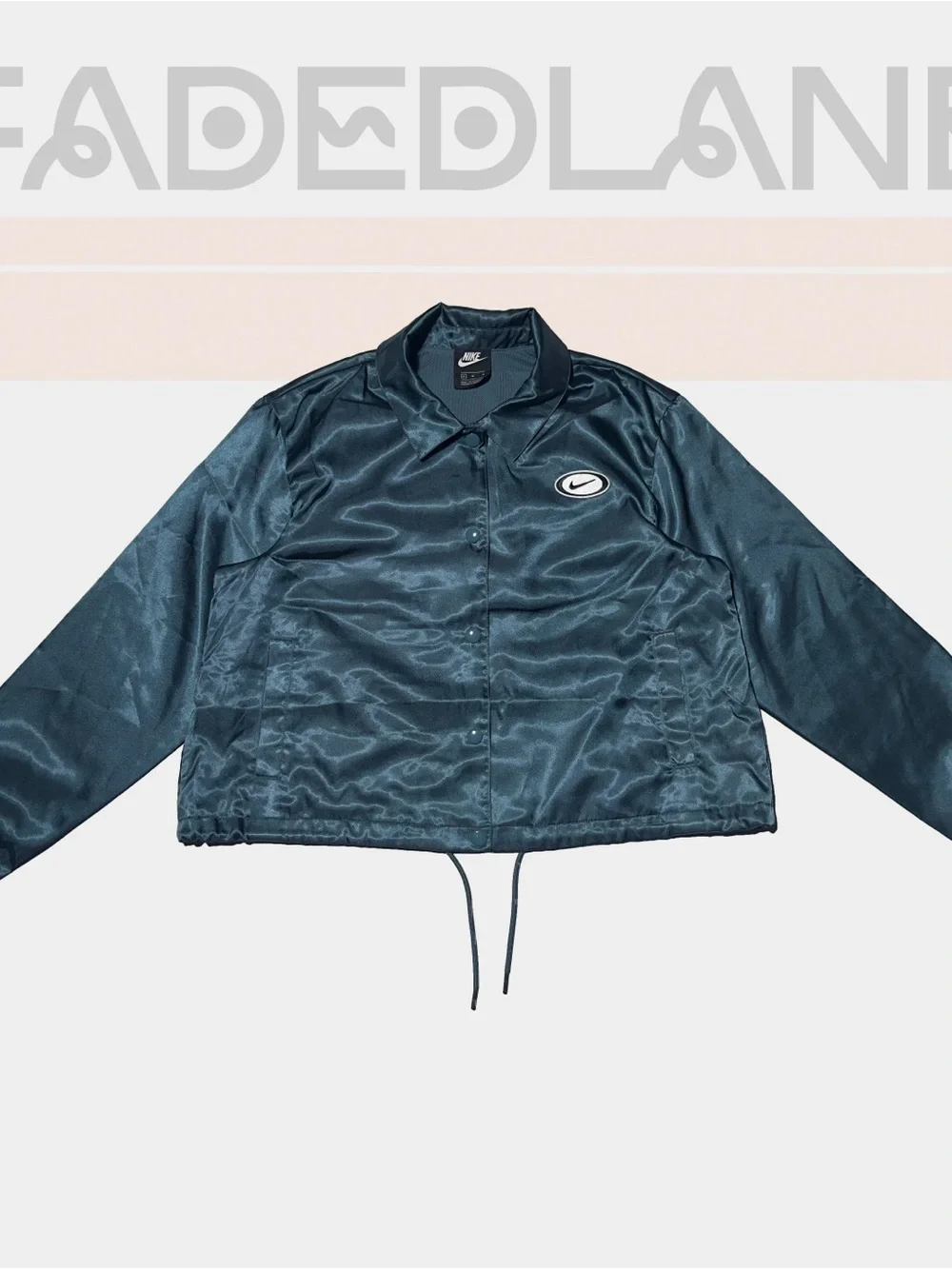 Nike finish closure satin