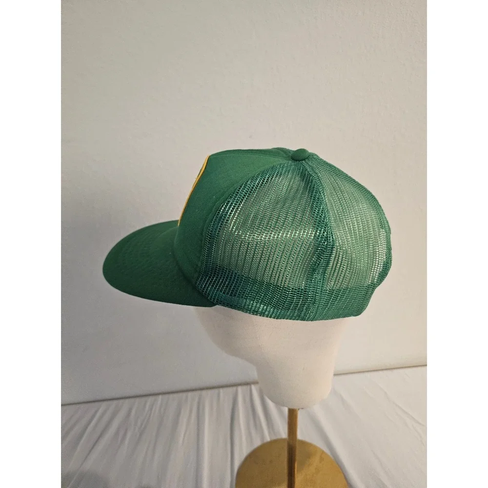 Cardinal Cap & Jacket Co. green trucker