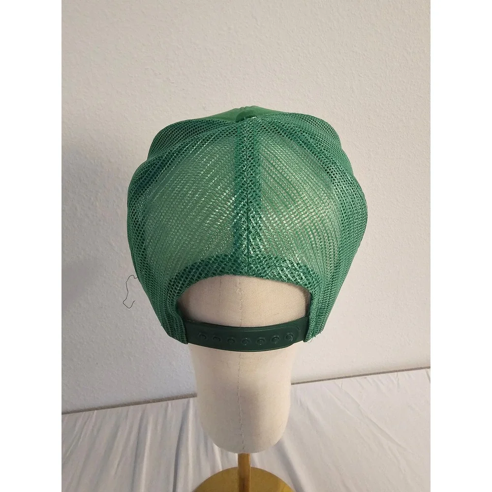 Cardinal Cap & Jacket Co. green trucker