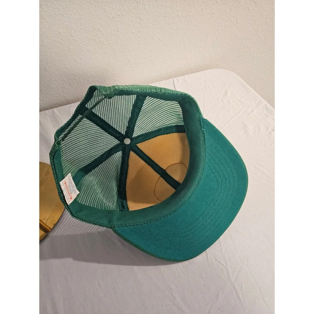 Cardinal Cap & Jacket Co. green trucker