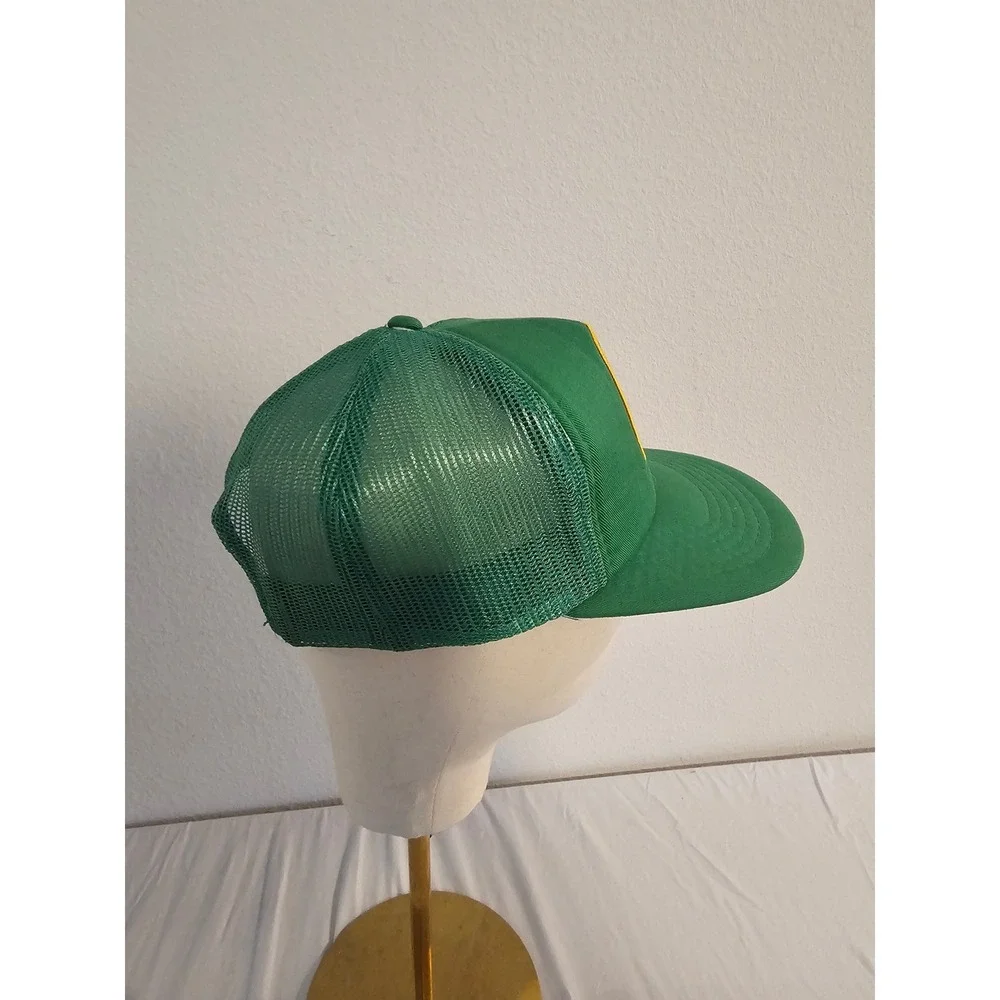 Cardinal Cap & Jacket Co. green trucker