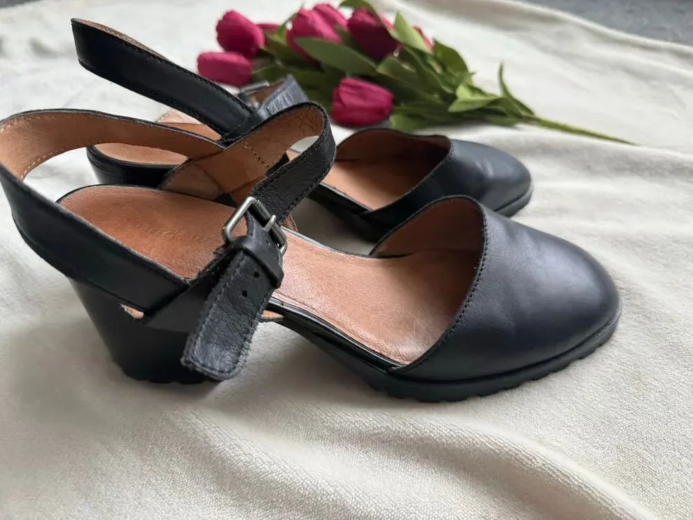 Madewell Claudie Heeled Lugsole Mary Jane size 10 1/2