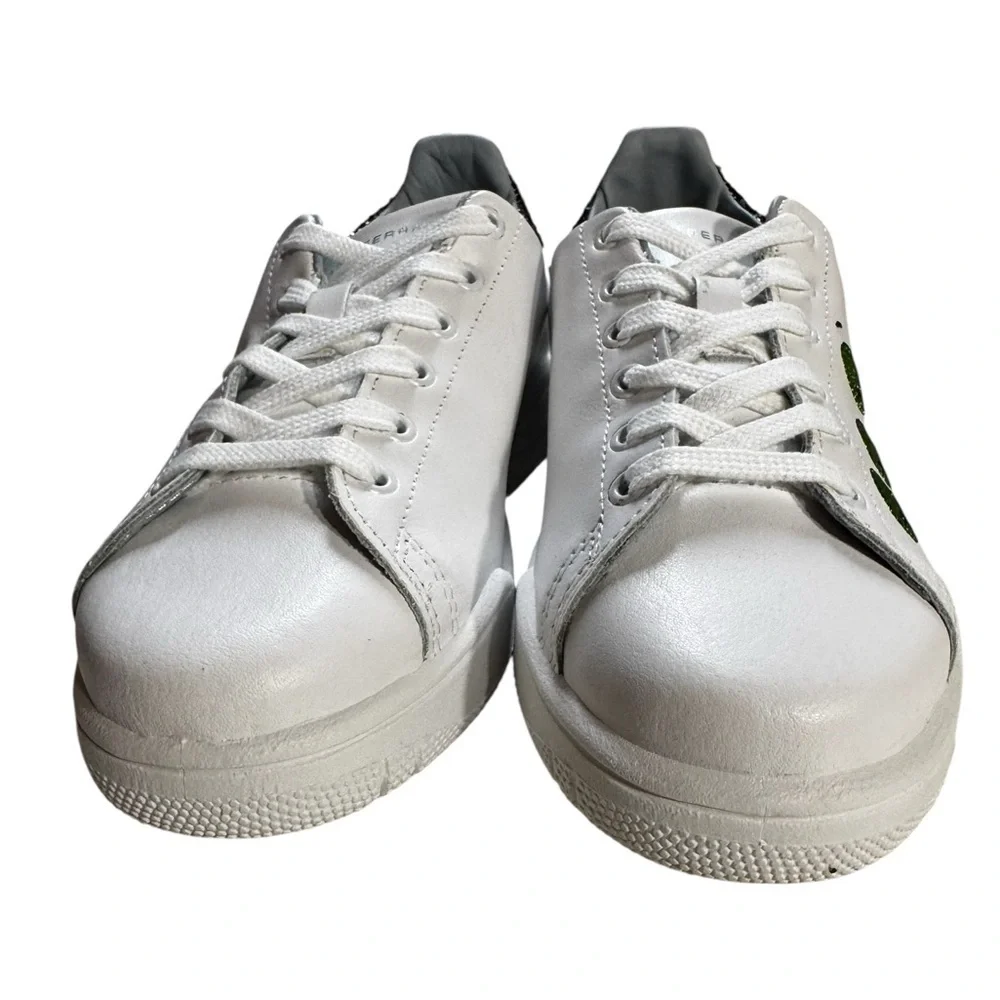 Chiara Ferragni CF2162 Alien Glitter Sneakers White EU 35 / US 5 NWB