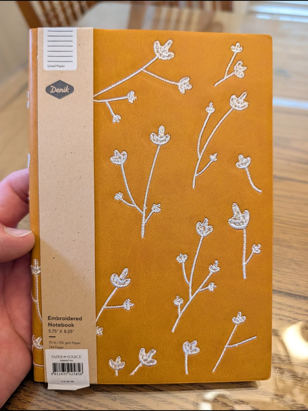 Denik soft faux