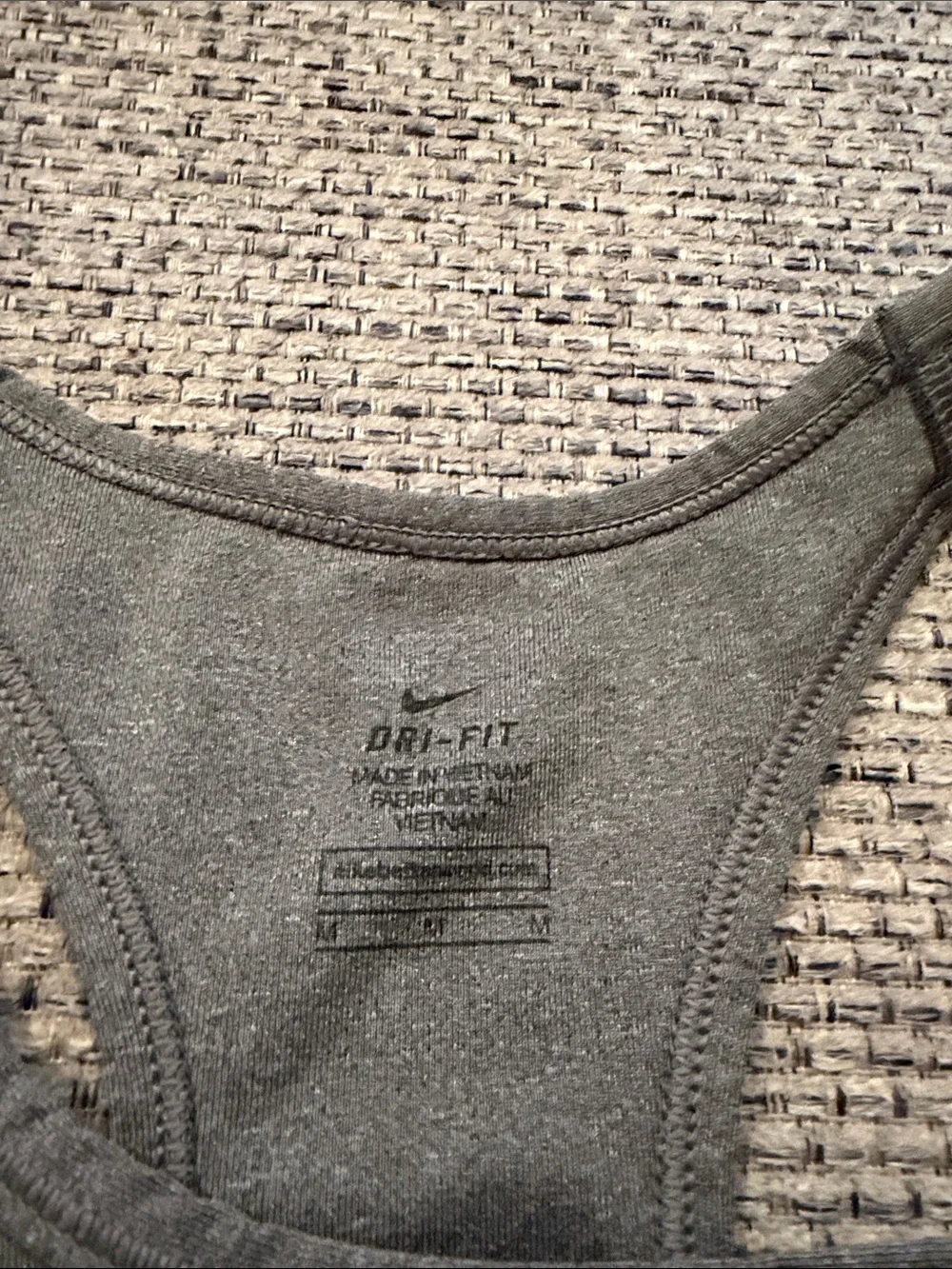 Nike Olive Green Racerback Medium-Support Sports Bra