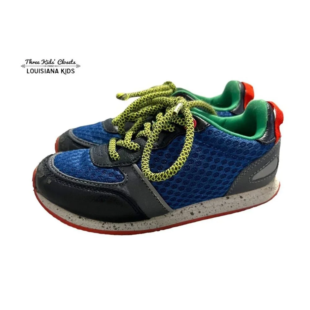 Hanna Andersson Sz 11M Johann Sneakers Shoes Primary Colors