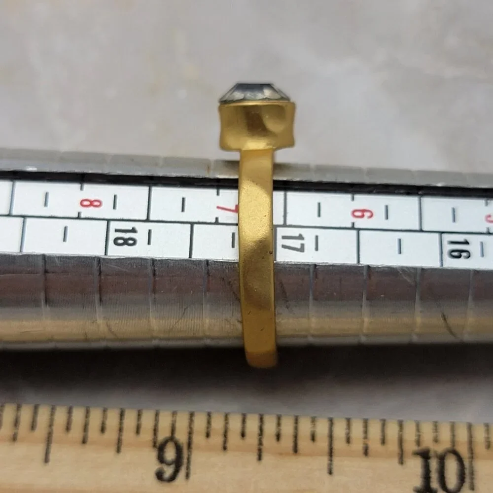 N/A size brushed rhinestones