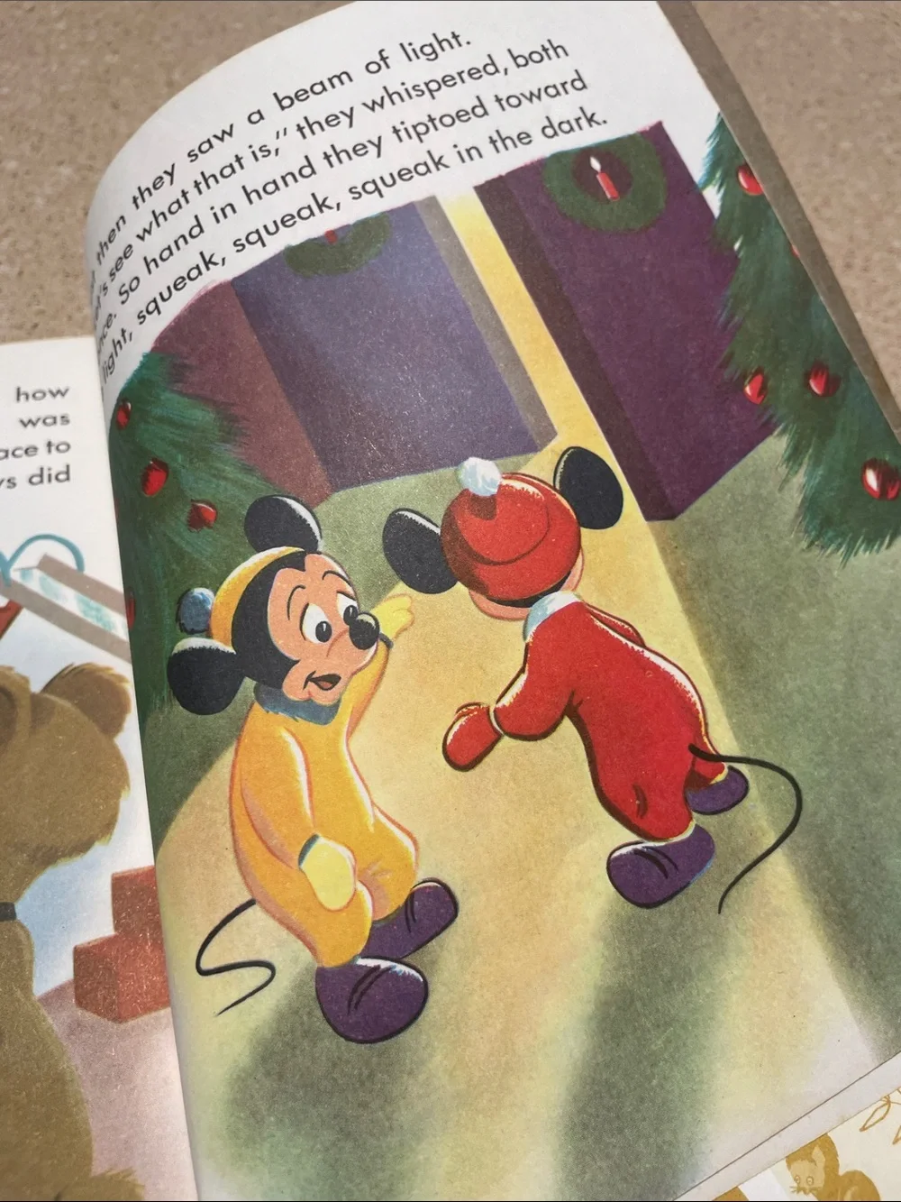 Little Golden Book illustration mickey