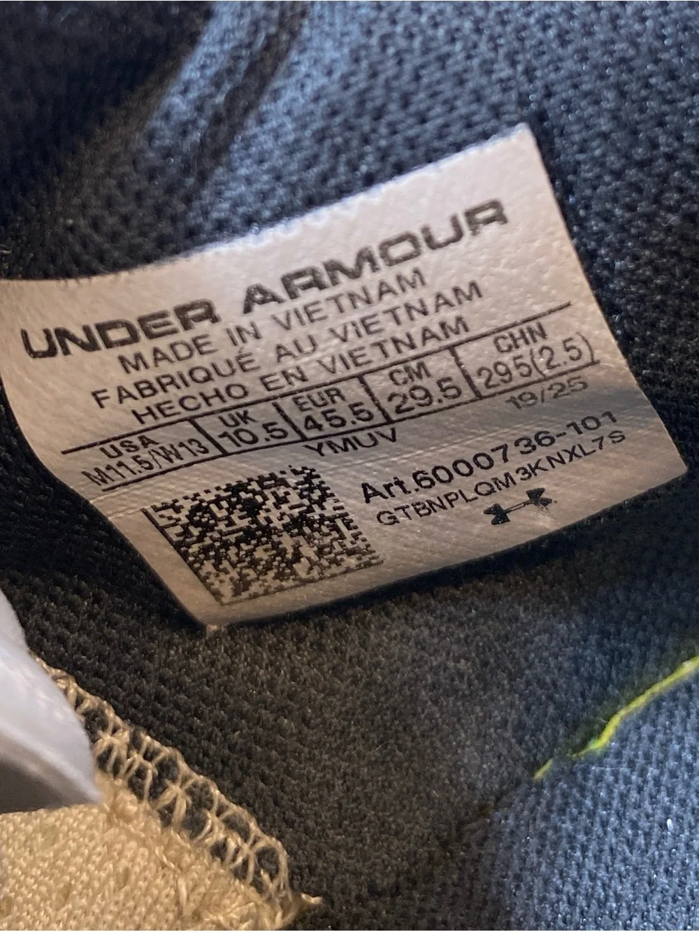 Under Armour curry basketball