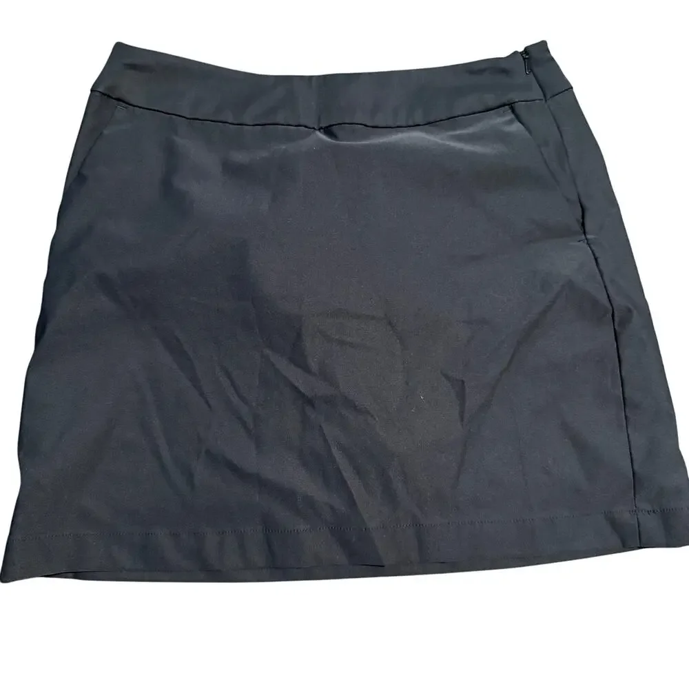 Nike Golf Dri-FIT Golf Skort, Black, Women's Size 4