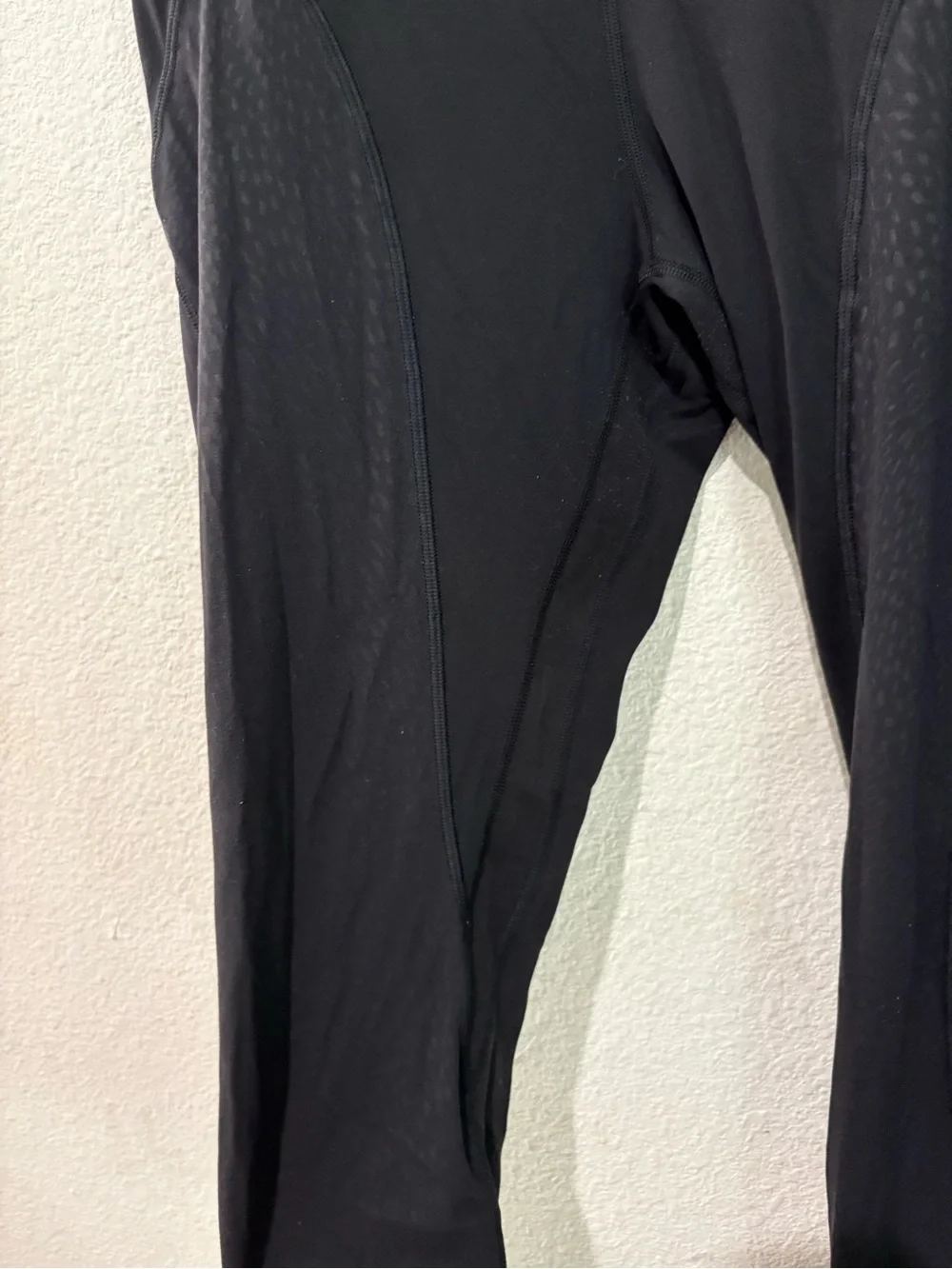 lululemon athletica Black Workout Leggings with Logo Detail
