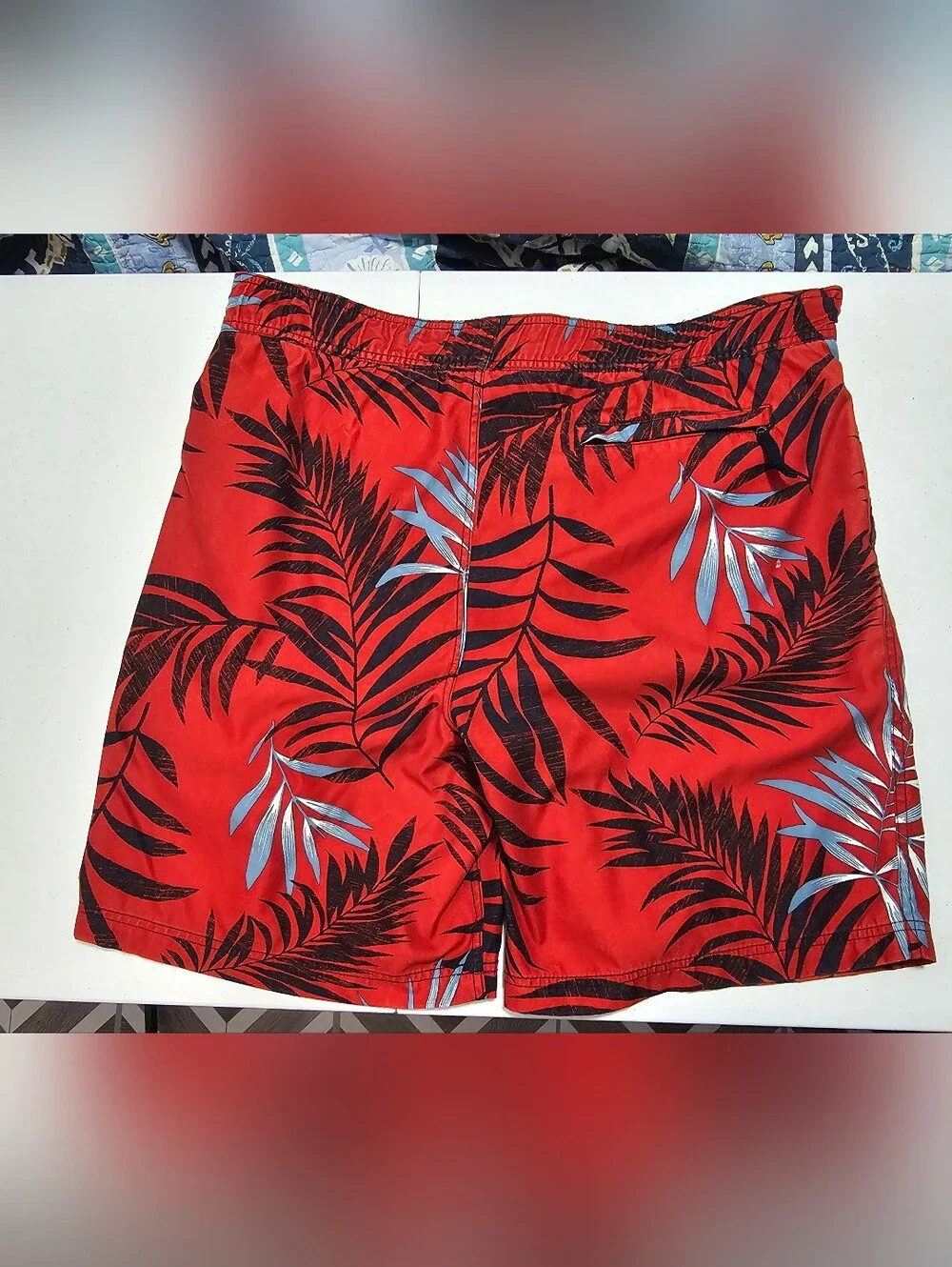 Nautica red swim