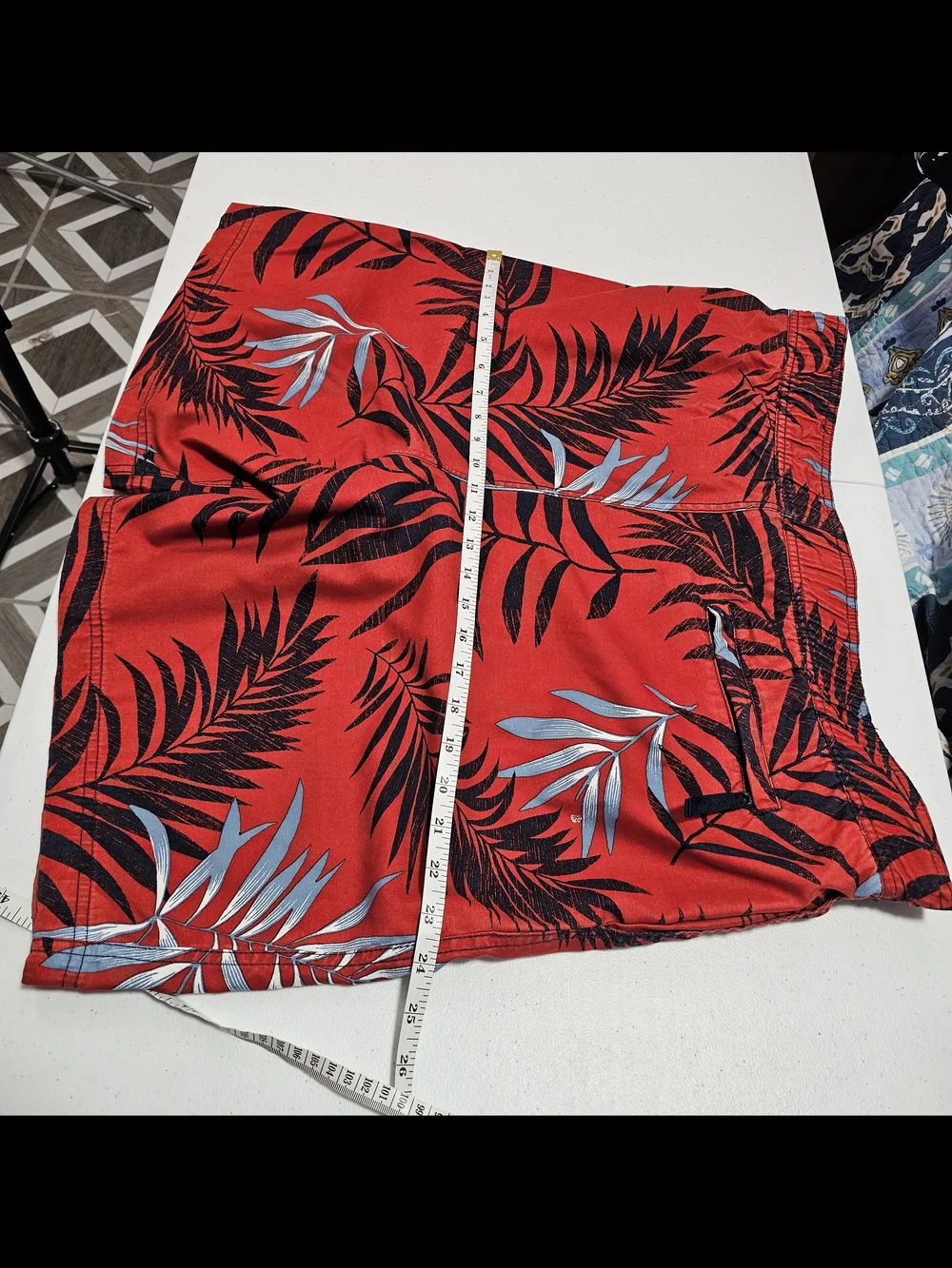 Nautica red swim
