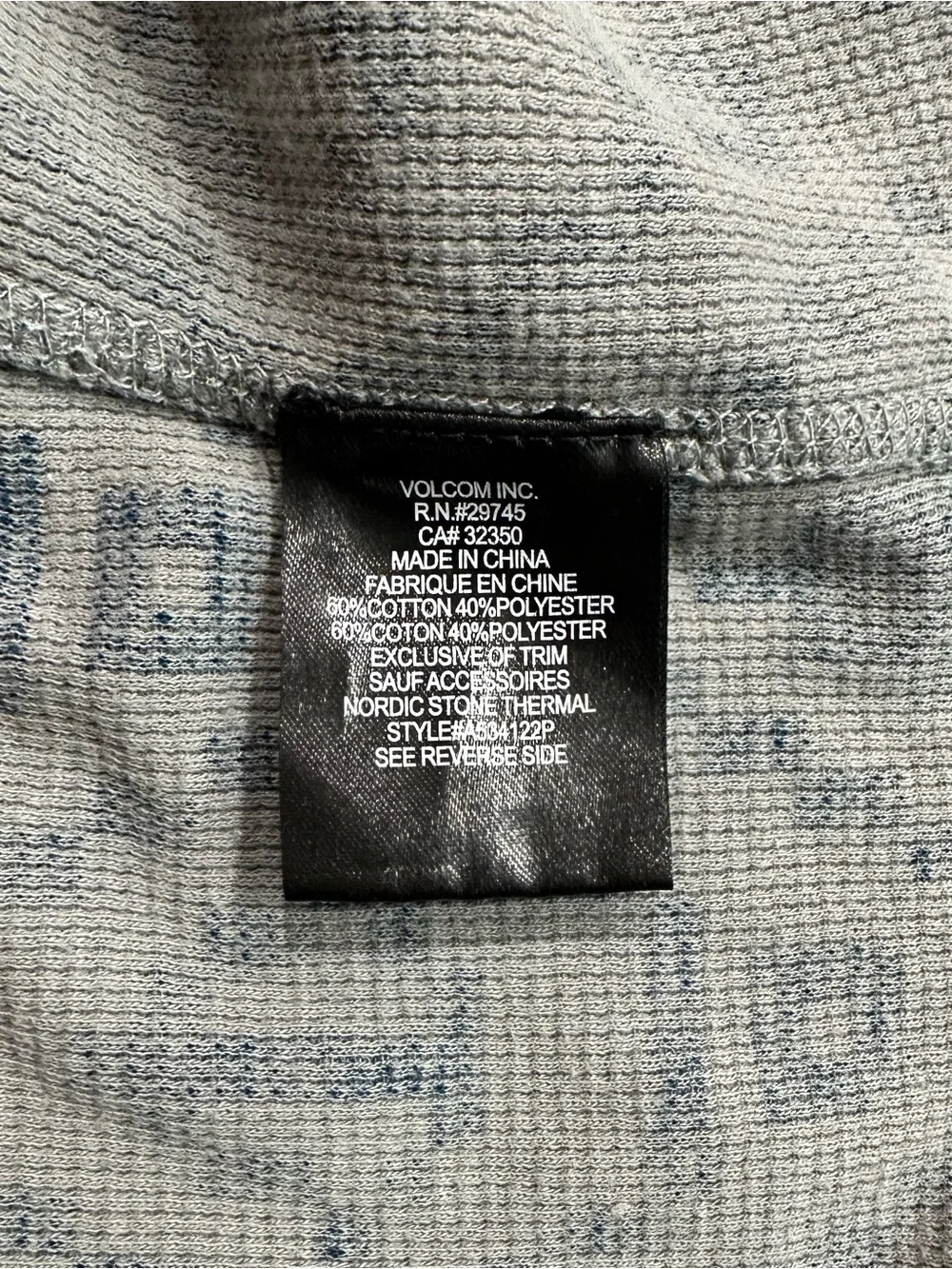 Volcom stay warm