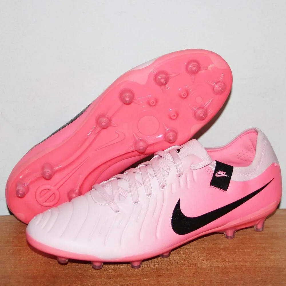 Nike Tiempo Legend 10 Pro AG Soccer Cleats Men 6 6.5 Women 7.5 8 Pink Foam