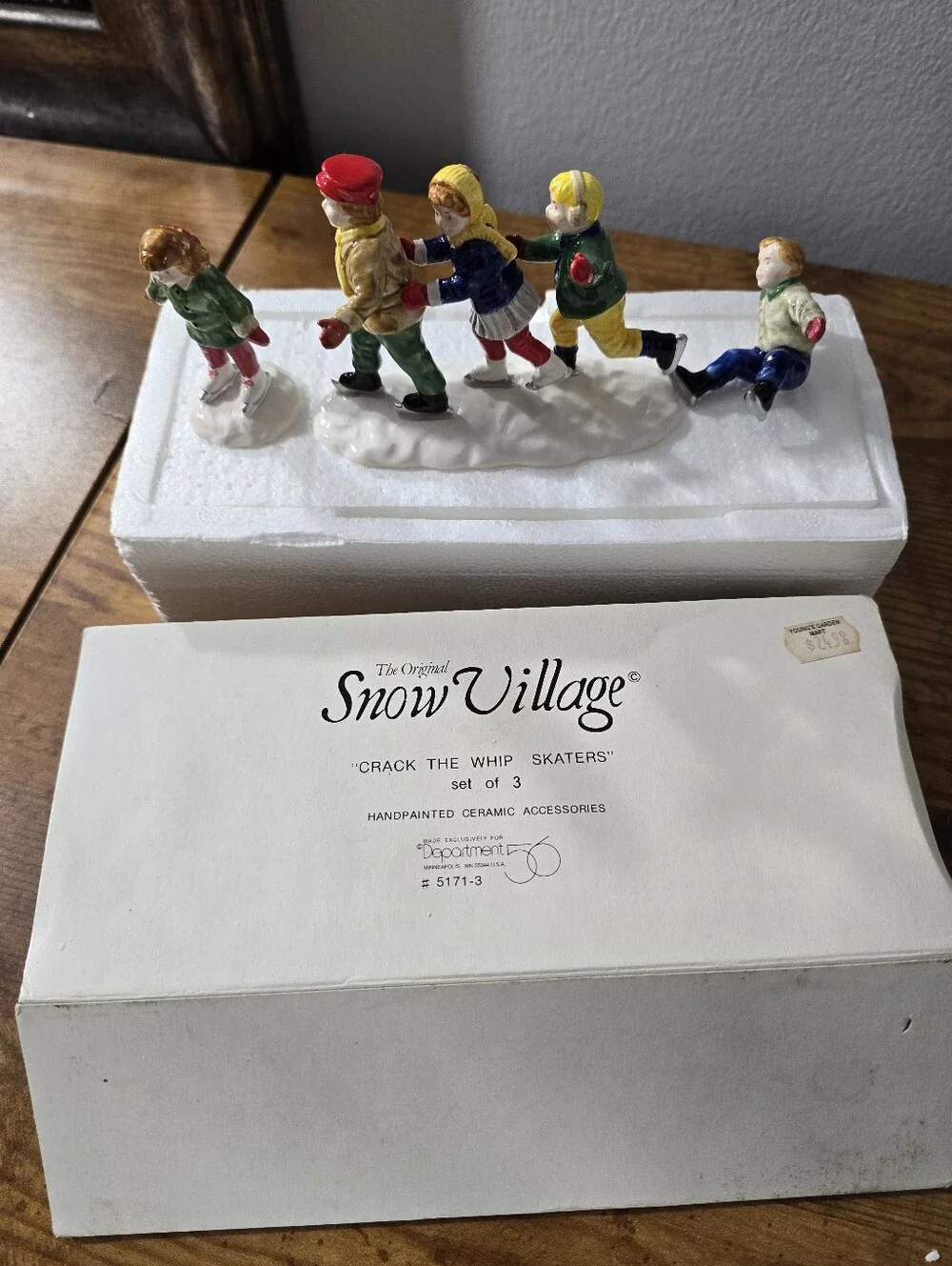 Department 56 Snow Village figurines titled 