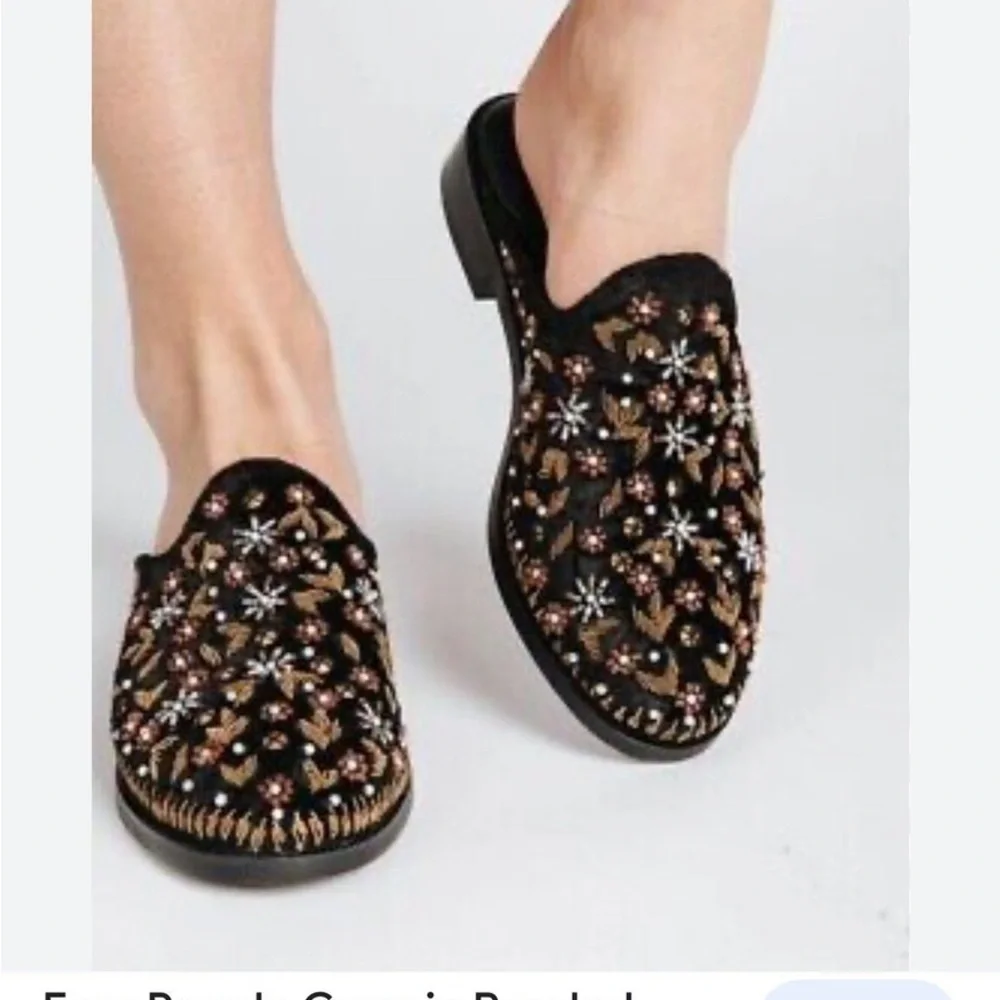Free People floral decals studded