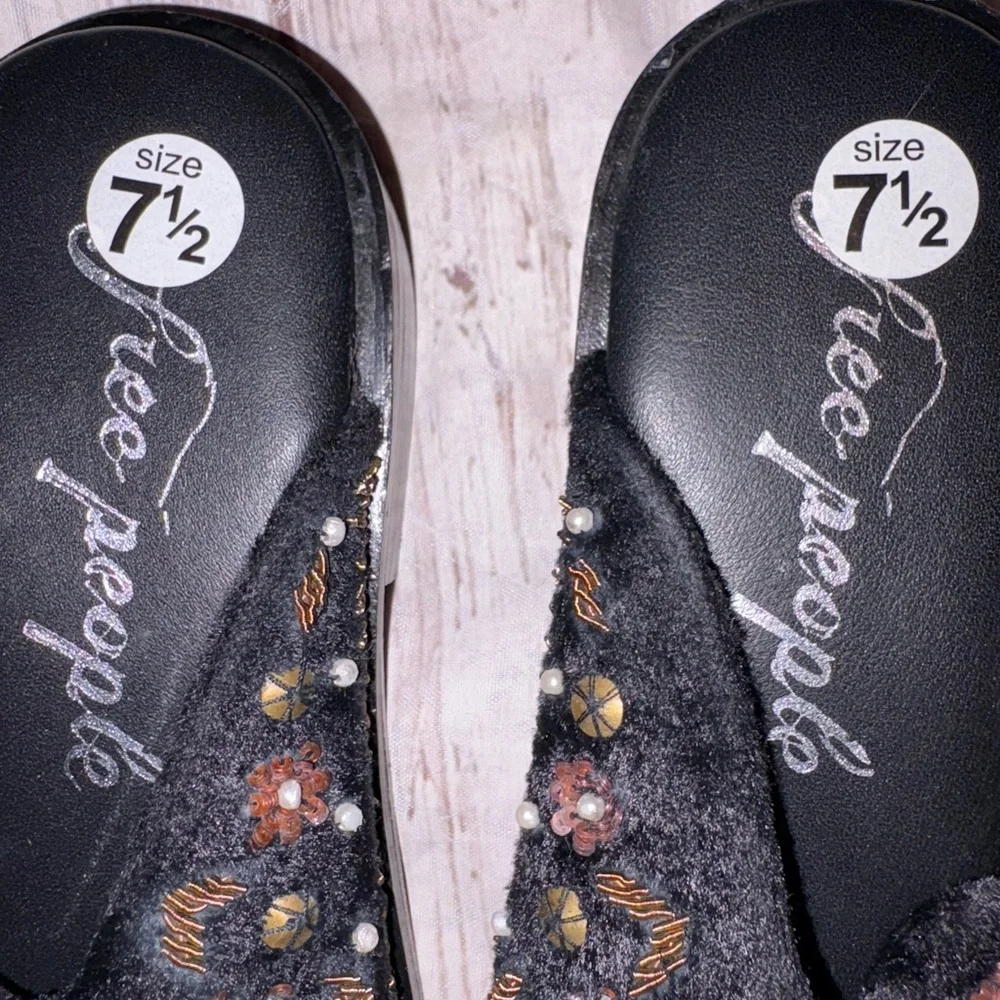 Free People mules size studded