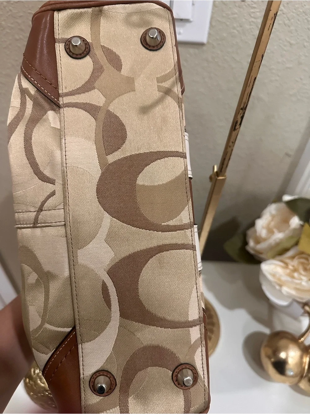 Coach signature canvas