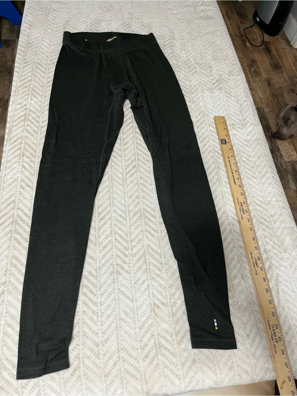 Smartwool Men’s Black Thermal Base Layer Leggings Medium