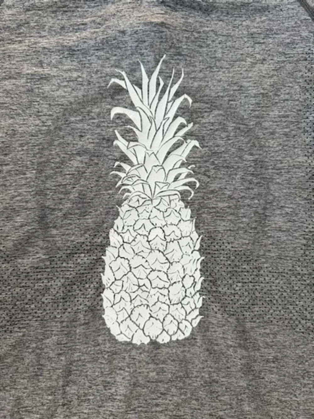 Lululemon Swiftly Tech Short Sleeve Hip Length with Maui Pineapple  Size 6