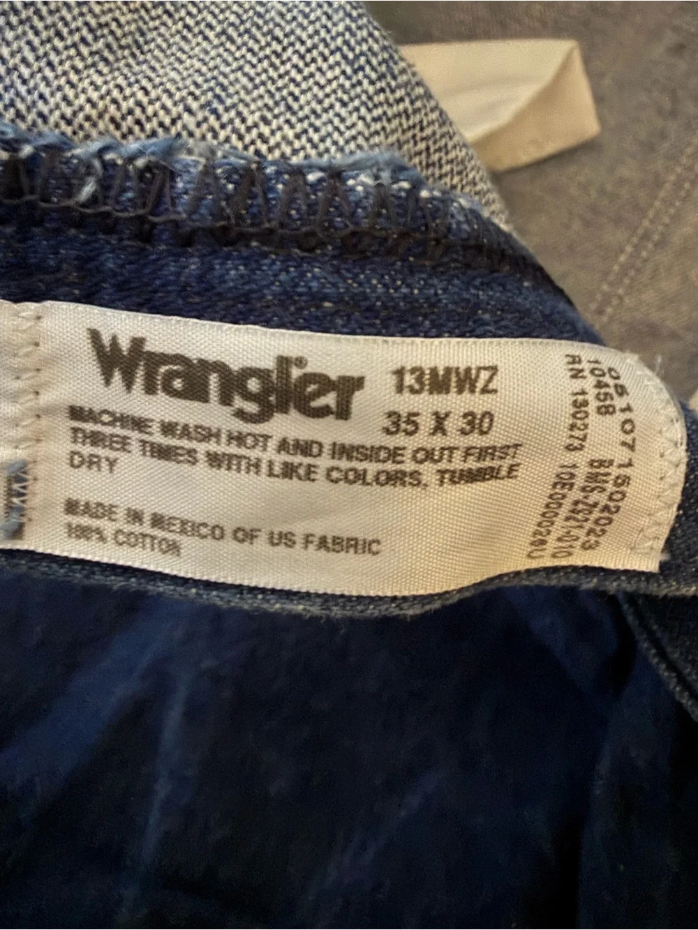 Wrangler corduroy pants