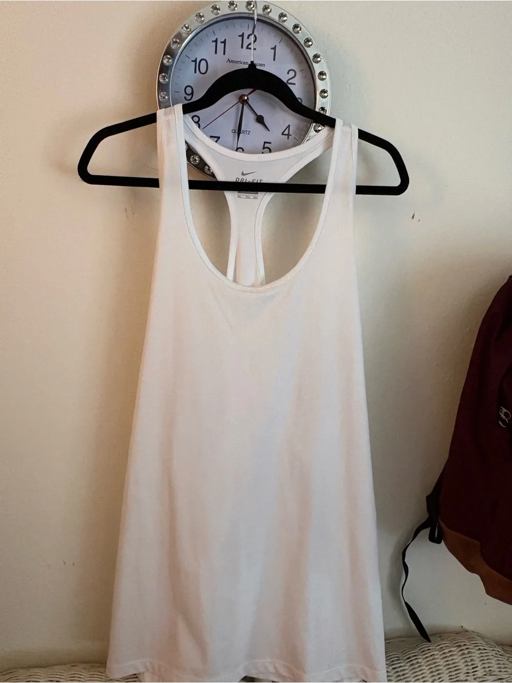 Nike White Women's Racerback Tank Top