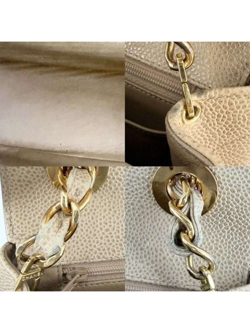 CHANEL name shoulder