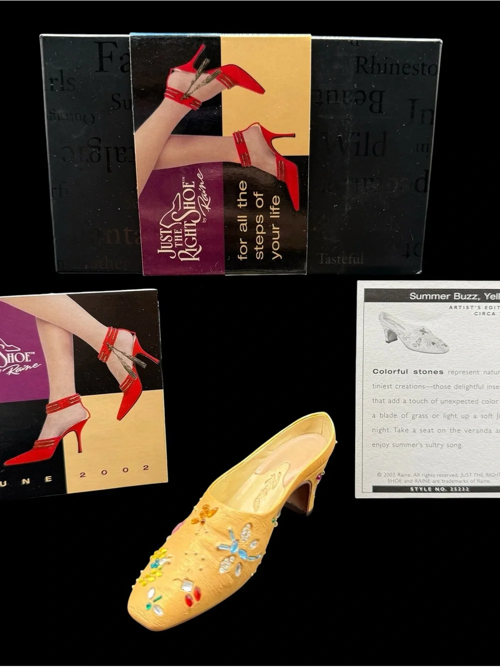 Just The Right Shoe summer buzz