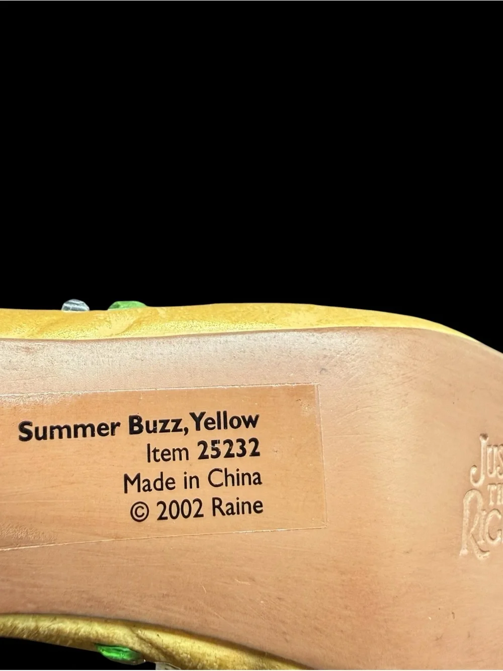 Just The Right Shoe summer buzz