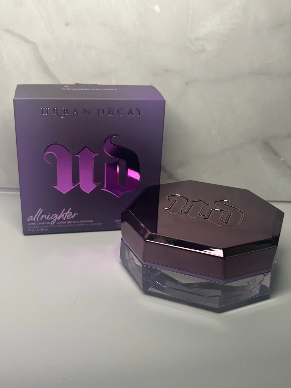 NEW/NIB Urban Decay All Nighter Long Lasting Loose Setting Powder – Translucent