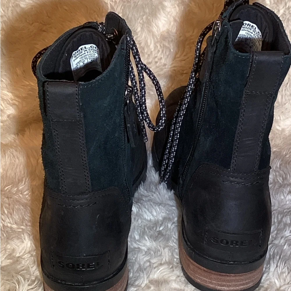 Sorel worn but