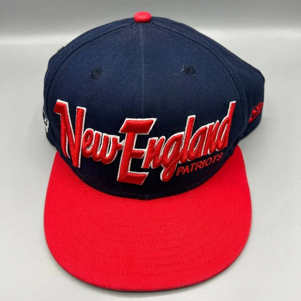 New England‎ Patriots NFL 9Fifty New Era Hat Snap back Cap Red Navy Men
