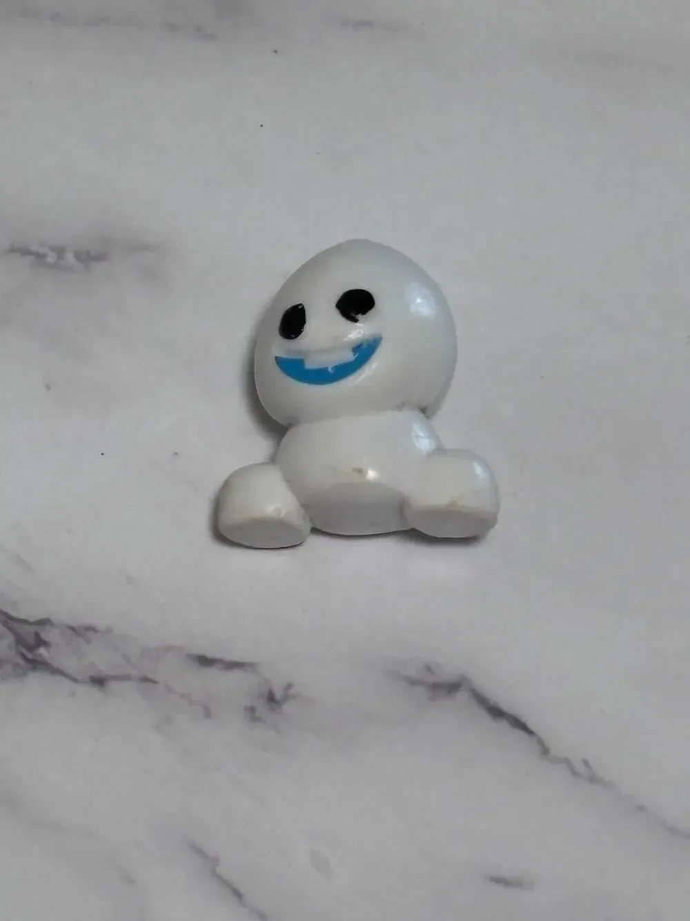 Disney Frozen Mini Plastic Fluffy Puffy Olaf Snowgies Figurine Frozen Fever 1”