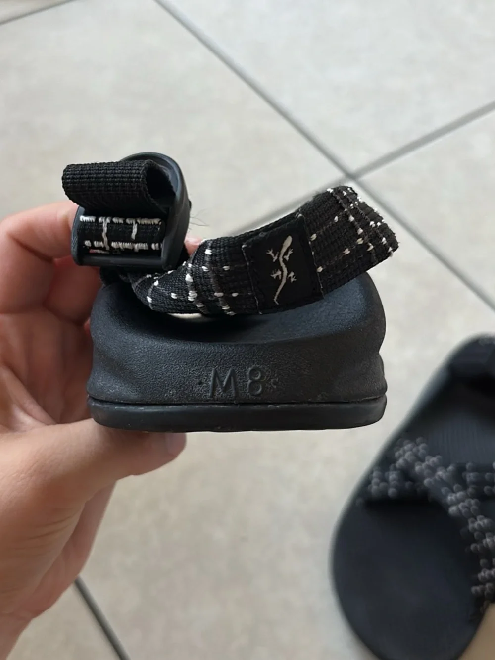 Chaco adjustable webbing