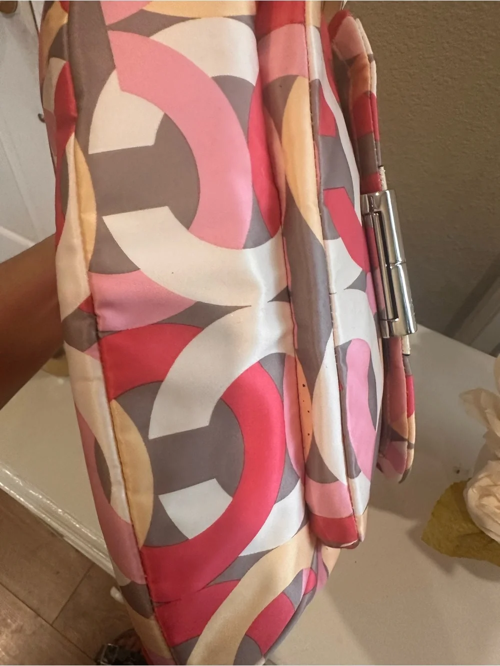 Coach tote interior